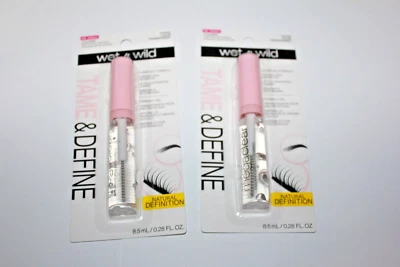 2x Wet N Wild  Mega Clear Lash Tame & Define Brow Mascara Transparent - Image 1 of 2