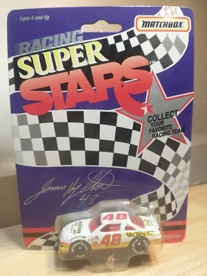Matchbox Super Stars Diecast 1/64 NASCAR #48 Valtrol Steam Traps James Hylton 92 - Image 1 of 4