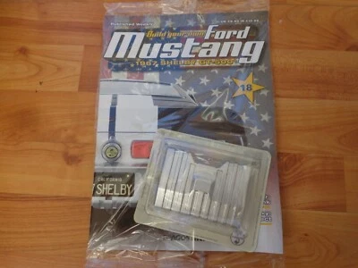 1/8 DEAGOSTINI Costruire il Proprio Ford MUSTANG 1967 Shelby GT-500 Tema 18 Inc - Immagine 1 di 2