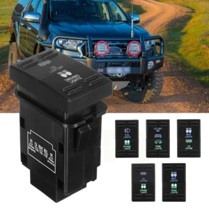 Dual Switch Push Button Driving Light Fog Spot LED Bar For Ford Ranger PX Mazda - Picture 1 of 10
