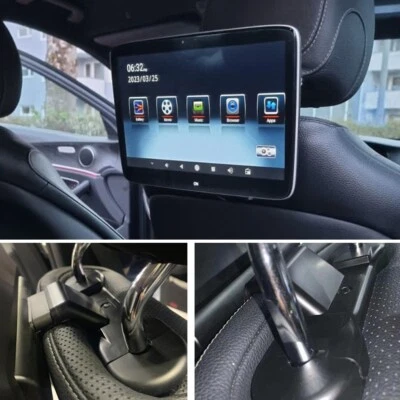 Pantalla de TV Seat para 2025 Mercedes-Benz GLS 450 4MATIC Android reposacabezas monitor Foto 1 de 4