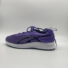 Asics Kids Lazerbeam Purple Running Shoes For Big Kid , Size 6.5