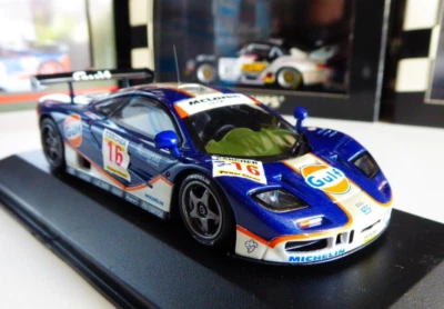 1/43 Minichamps McLaren F1 GTR #16 Gulf Ring McLaren Limited Ed. - Imagen 1 de 4