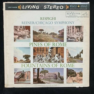 RCA Living Stereo LSC-2436 RESPIGHI Pines of Rome REINER Chicago WD LP TAS.. - Image 1 of 4