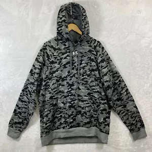 Sudadera con capucha Under Armour para hombre camuflaje gris negro talla XL NUEVA CON ETIQUETAS - Imagen 1 de 8