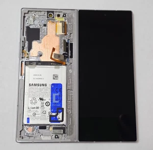 Pantalla Samsung Galaxy Z Fold6 F956U Bisagra AMOLED Plateada PUNTOS NEGROS OEM - Imagen 1 de 7