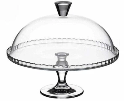 Alzata Torta-Dolci in Vetro con Cupola Trasparente Pasabahce Ø 32 x h 26 cm - Immagine 1 di 4