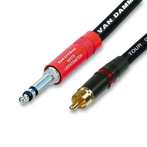 Neutrik B-Gauge Gpo Bantam Jack A Rca Phono Cable Furgoneta Damme Cables - Picture 1 of 2