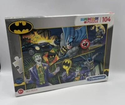 Batman Joker DC Jigsaw Puzzle Clementoni Supercolour 104 25708  New & Sealed - Image 1 of 4