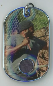 TYREESE (Chad L. Coleman) 2015 The Walking Dead Season 4 Dog Tag Relic C7 - Picture 1 of 2