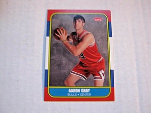 Aaron Gray 2007-08 Fleer 1986-87 Retro Rookie Card 86R-144