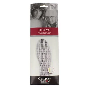 Ladies Cherry Blossom Insulated Insoles 'Thermo Insole' - Picture 1 of 3