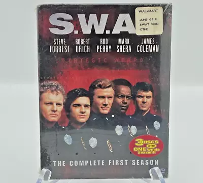 S.W.A.T. - The First Season DVD 2003 3-Disc Set New Robert Urich Steve Forrest - Image 1 of 3