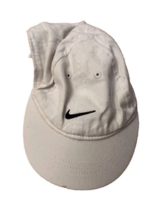 Gorra Nike Infant Nourrison BEBE Just Do It blanca con tirantes - Imagen 1 de 3