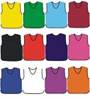 1 - 20 FOOTBALL TRAINING BIBS TOP QUALITY FOOTBALL NETBALL RUGBY HOCKEY CRICKET