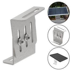 L-shaped Solar Panel Mount Lightweight And Resistant Aluminum For Trailers - Picture 1 of 26