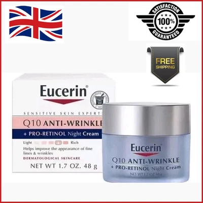 Eucerin Q10 Anti-Wrinkle Face Night Cream - Image 1 of 3