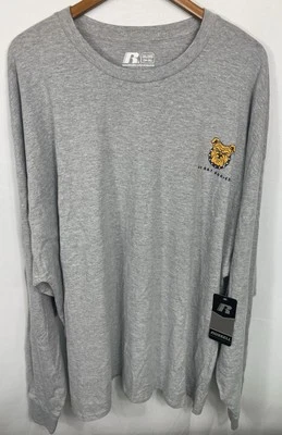 NC A&T Aggies Men's Big & Tall Gray Long Sleeve RUSSELL Shirt 2XL OR 3XL NWT - Image 1 of 4