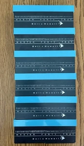 Lot of 6 Bell & Howell Master Forty Slide Trays 240 Mounts Turquoise 1960’s - Picture 1 of 7