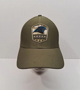 Carolina Panthers New Era 39thirty Olive Military NFL Sm/Med Flex Cap Hat NWOT  - Picture 1 of 13