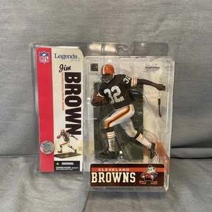 Modellino McFarlane NFL Legends Series 2 Jim Brown Cleveland Browns 6" - Foto 1 di 5