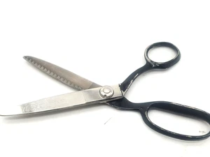 Vintage WISS Steel Forged Fabric Upholstery Tailor Scissors U.S.A - Picture 1 of 4