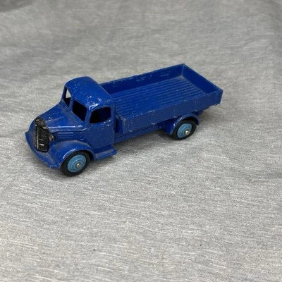 Camión cubierto vintage Dinky Toys 413 Austin Wagon azul Foto 1 de 4