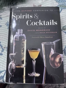 The Oxford Companion to Spirits and Cocktails with Autograph - Picture 1 of 6