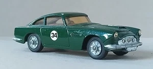 CORGI TOYS (RESTORED) - ASTON MARTIN DB4 - No218 - GREEN - USED - LOOSE - Picture 1 of 9