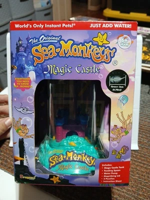 Nuevo En Caja The Original Sea Monkeys Magic Castle Kit 2020 Foto 1 de 4