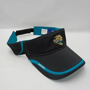 Jacksonville Jaguars Visor Reebok Onfield Black Football Adjustable - Picture 1 of 7