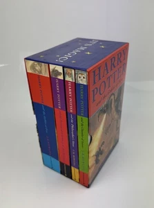 Harry Potter Boxed Book Set Bloomsbury: Books 1-4 Paperback - Foto 1 di 12