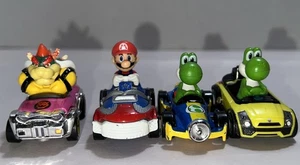 Cuatro coches Hot Wheels Mario Kart.   *Defectos menores. Sin accesorios - Imagen 1 de 19