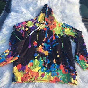 Men's 3D Hoodie Graphic Pullover Stylish Hooded Novelty Sweatshirt Size M - Picture 1 of 12