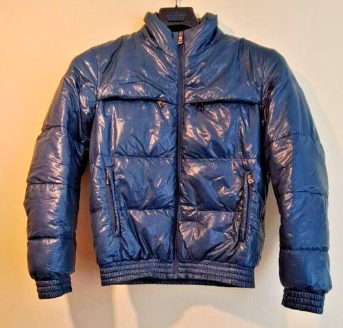 Prada Giubbotto Piumino Nylon Taglia L