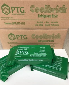 Paquete de hielo PTG refrigerante ladrillo envío embalaje no tóxico 32 oz. - Imagen 1 de 8