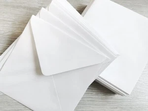 White Envelopes - C5 / C6 / Square Envelopes - Picture 1 of 2