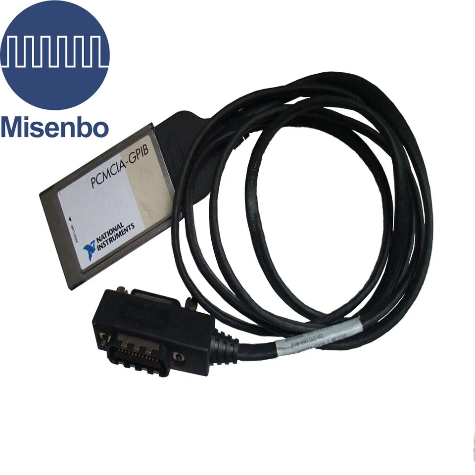 National Instruments NI PCMCIA-GPIB 2 M Cable 182362-02 with 184713B-01 Card - Image 1 of 4