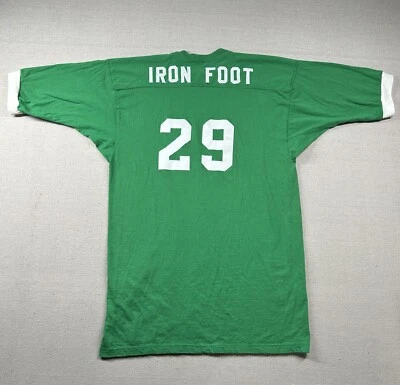 Camiseta deportiva Russell vintage para hombre XL pie de hierro #29 fútbol fútbol EE. UU. Foto 1 de 4