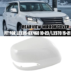 Right Side Rearview Wing Mirror Cover Cap For Lexus GX460 2010-23 LX570 2015-21 - Picture 1 of 11