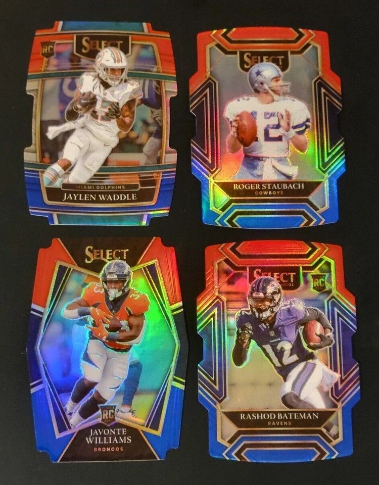 2021 Select Football RED/BLUE Die-Cut PRIZMS with Rookies You Pick the Card - Image 1 of 1