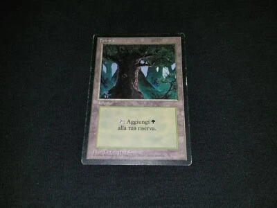 MTG 1x Revised common basic land HP Italian FBB Forest (Eyes) - ships w/ trackin - Image 1 of 2