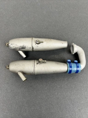 Vintage Novarossi RC Car Exhaust pipe nitro Ofna Kyosho muffler RC10 engine - Image 1 of 4