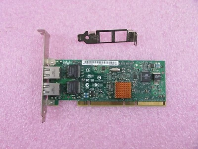 Intel PWLA8492MT PRO/1000 MT Dual-Ports Server Network Adapter Card PCI-X - Image 1 of 4