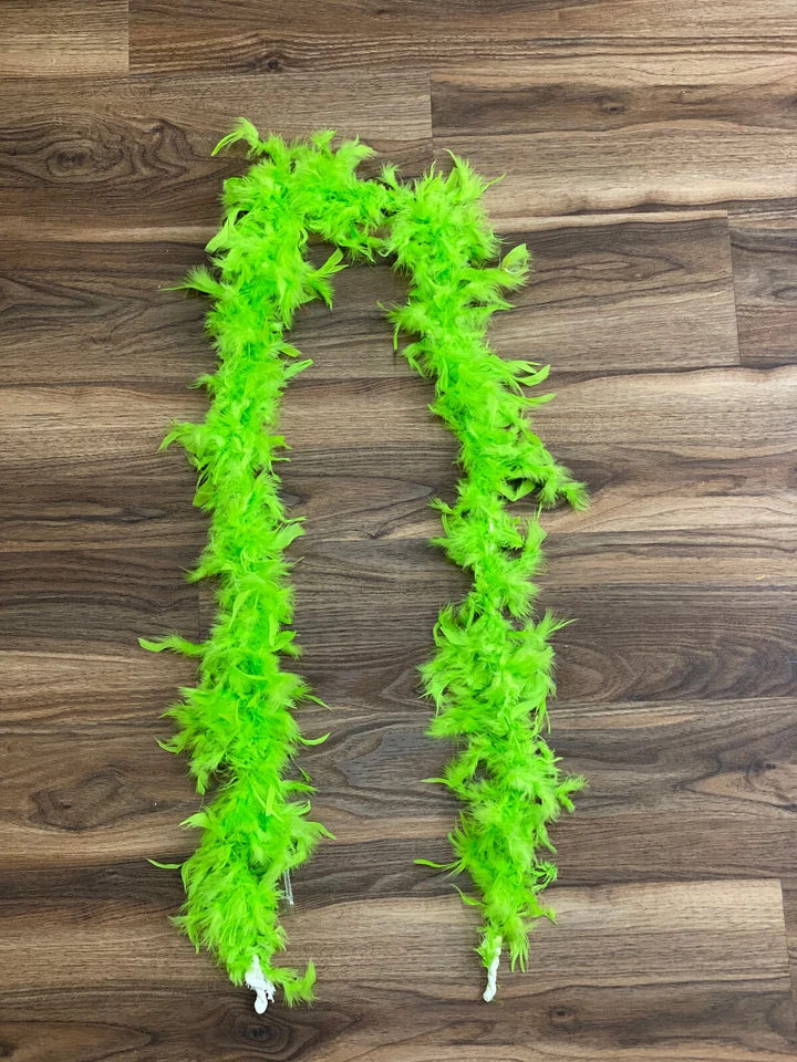 Boas de plumas de flamenco de 72" de largo grueso muchos colores vibrante Mardi Gras Foto 1 de 1