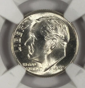 1949-D .10 Roosevelt Dime. NGC MS66. - Picture 1 of 5