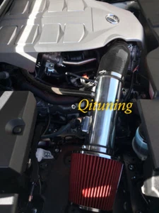 Black Red Air Intake System Kit + Filter For 2010-2018 Lexus GX460 4.6L V8 - Picture 1 of 1