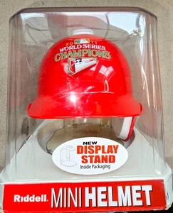St Louis Cardinals Mini Helmet Riddell Baseball 2011 World Series MLB W/Display - Picture 1 of 12