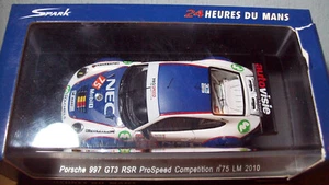 1/43 SPARK S2581 PORSCHE 997 GT3 LE MANS 2010 #75 VAN SPLUNTEREN/HOMMERSON/MACHI - Foto 1 di 4