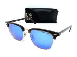 Ray Ban Sunglasses GLD KHK Men RB3016F CLUBMASTER CLASSIC from JAPAN - Picture 1 of 15